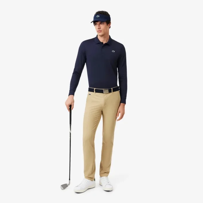 Regular Fit Ultra Dry Long Sleeved Golf Polo