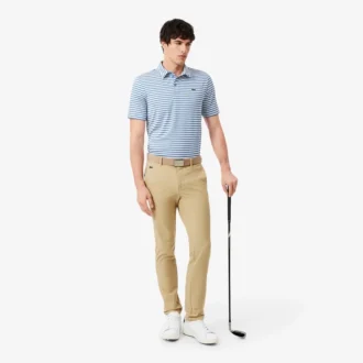 Regular Fit Ultra Dry Striped Golf Polo