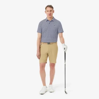 Regular Fit Ultra Dry Striped Golf Polo