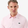 Regular Fit Ultra Dry Striped Golf Polo