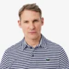 Regular Fit Ultra Dry Striped Golf Polo