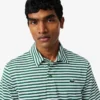 Regular Fit Ultra Dry Striped Golf Polo