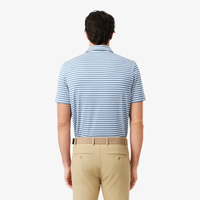 Regular Fit Ultra Dry Striped Golf Polo