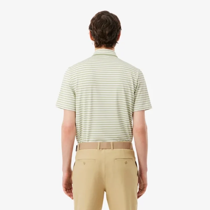 Regular Fit Ultra Dry Striped Golf Polo