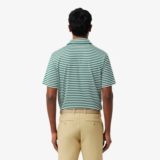Regular Fit Ultra Dry Striped Golf Polo