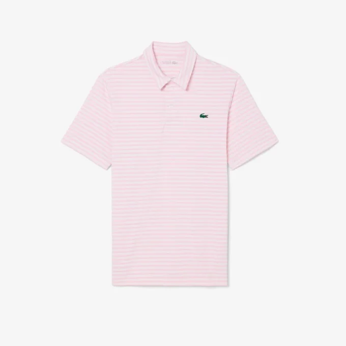 Regular Fit Ultra Dry Striped Golf Polo