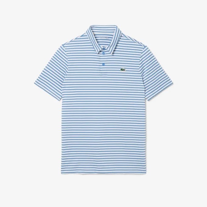 Regular Fit Ultra Dry Striped Golf Polo