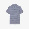 Regular Fit Ultra Dry Striped Golf Polo