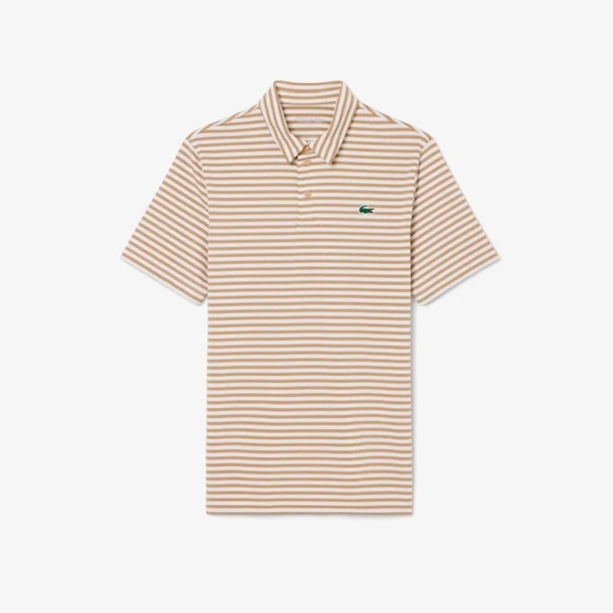 Regular Fit Ultra Dry Striped Golf Polo