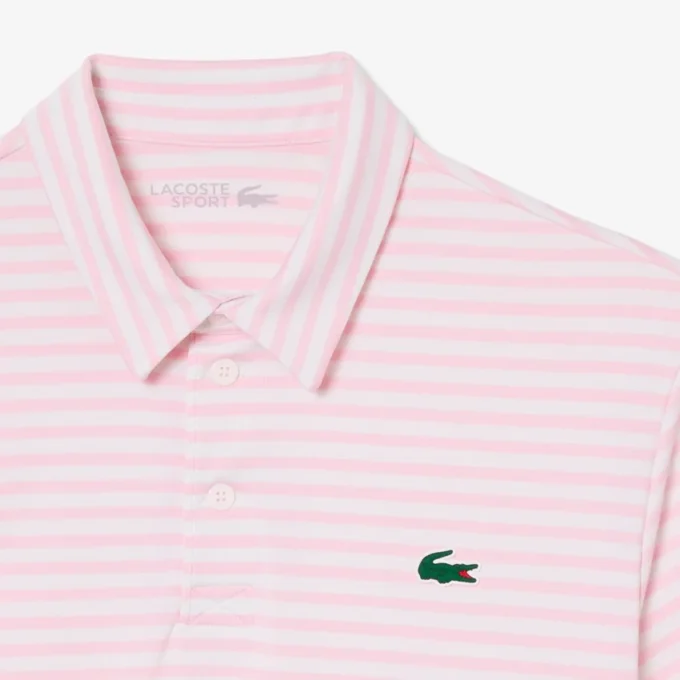 Regular Fit Ultra Dry Striped Golf Polo