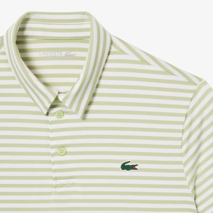 Regular Fit Ultra Dry Striped Golf Polo