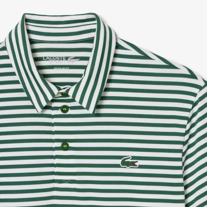 Regular Fit Ultra Dry Striped Golf Polo