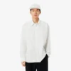 Relaxed Fit Embroidered Cotton Shirt