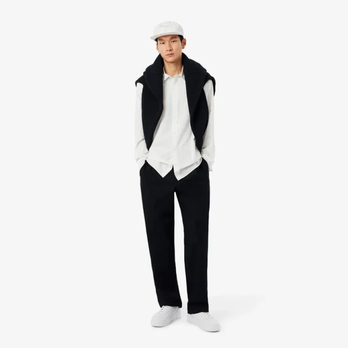 Relaxed Fit Embroidered Cotton Shirt