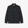Relaxed Fit Embroidered Cotton Shirt