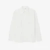 Relaxed Fit Embroidered Cotton Shirt