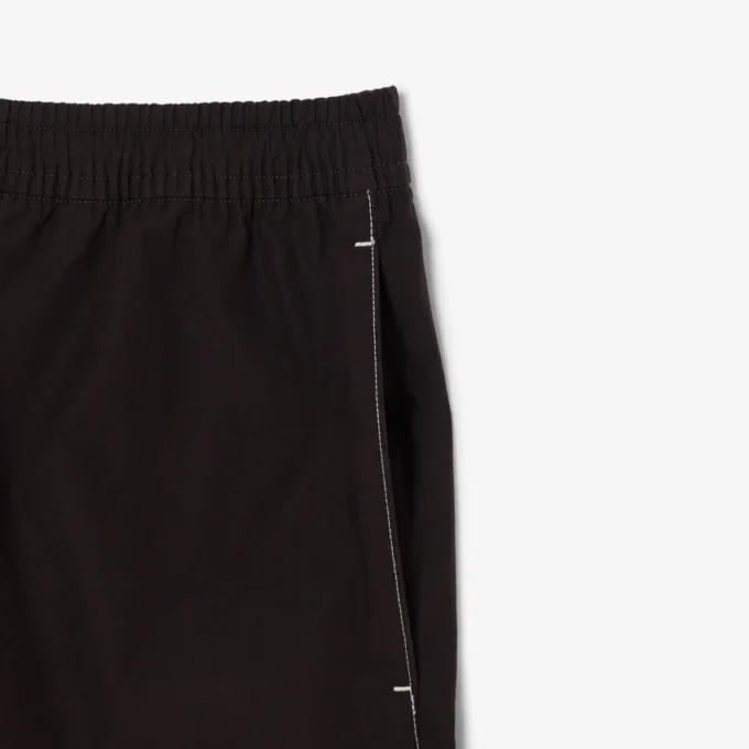 Relaxed Fit Poplin Shorts