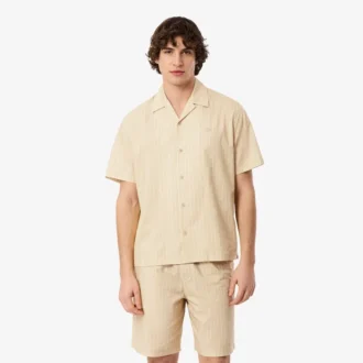 Relaxed Fit Print Twill Shirt