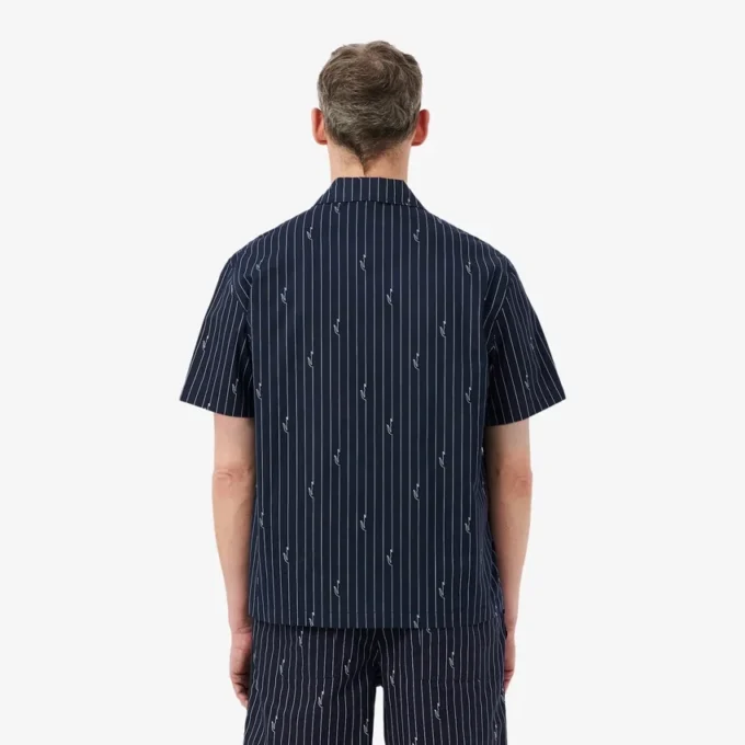 Relaxed Fit Print Twill Shirt