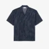 Relaxed Fit Print Twill Shirt