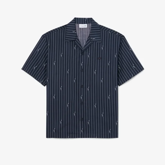 Relaxed Fit Print Twill Shirt