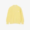 Relaxed Fit Ribbed Cotton Cardigan
