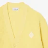 Relaxed Fit Ribbed Cotton Cardigan