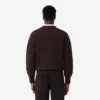 Relaxed Fit Ribbed Cotton Cardigan