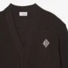 Relaxed Fit Ribbed Cotton Cardigan