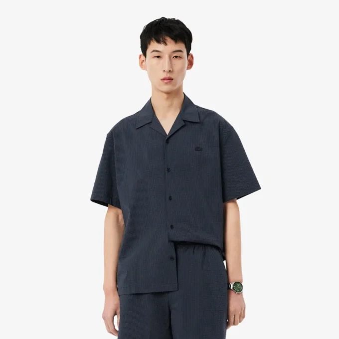 Relaxed Fit Seersucker Shirt