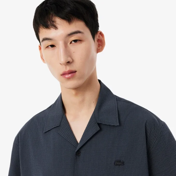 Relaxed Fit Seersucker Shirt