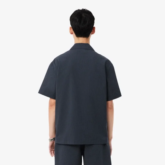 Relaxed Fit Seersucker Shirt