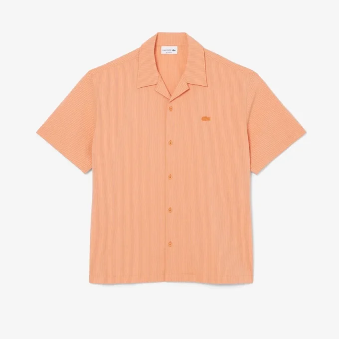 Relaxed Fit Seersucker Shirt