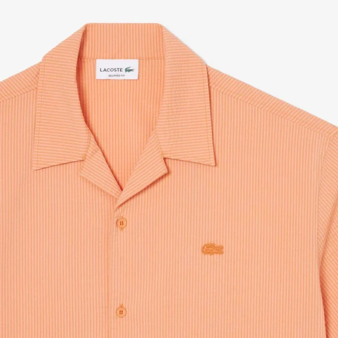 Relaxed Fit Seersucker Shirt
