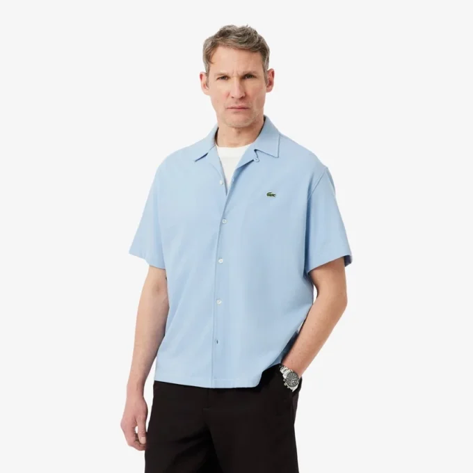 Relaxed Fit Short Sleeved Piqua Shirt