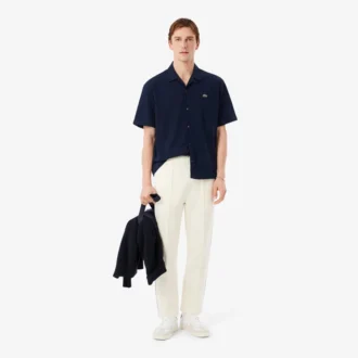 Relaxed Fit Short Sleeved Piqua Shirt