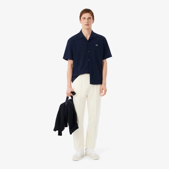 Relaxed Fit Short Sleeved Piqua Shirt