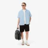Relaxed Fit Short Sleeved Piqua Shirt