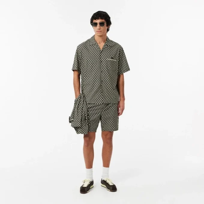 Relaxed Fit Short Sleeved Shirt