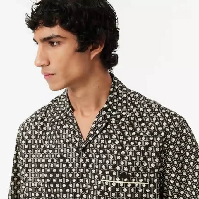 Relaxed Fit Short Sleeved Shirt