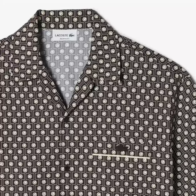 Relaxed Fit Short Sleeved Shirt