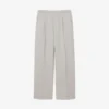 Relaxed Fit Slub Weave Pants