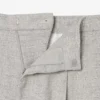 Relaxed Fit Slub Weave Pants