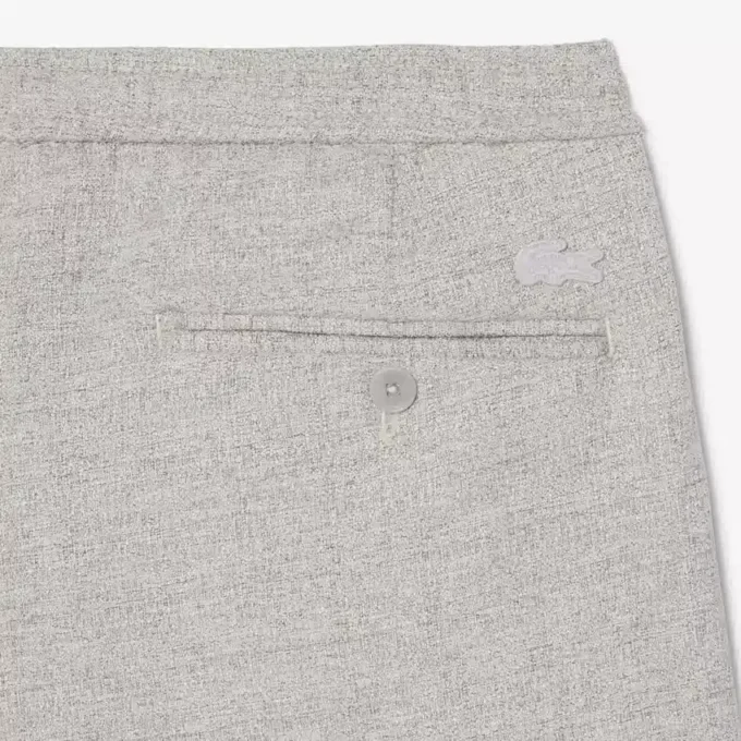 Relaxed Fit Slub Weave Pants
