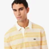 Relaxed Fit Striped Piqua Rugby Polo