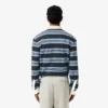 Relaxed Fit Striped Piqua Rugby Polo