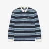 Relaxed Fit Striped Piqua Rugby Polo