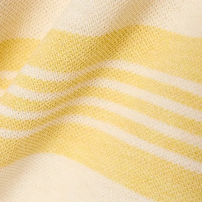 Relaxed Fit Striped Piqua Rugby Polo