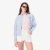 Relaxed Fit Zipped Badge Sweatshirt