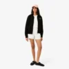 Relaxed Fit Zipped Badge Sweatshirt